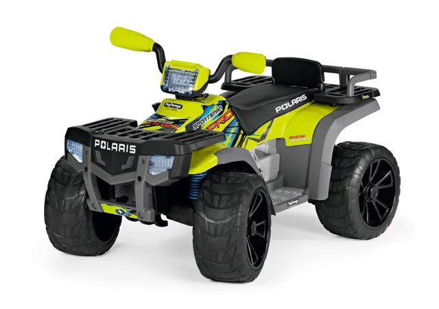 peg-perego-polaris-sportsman-pro-citrus-quad-elettrico-24v-2-posti image 1