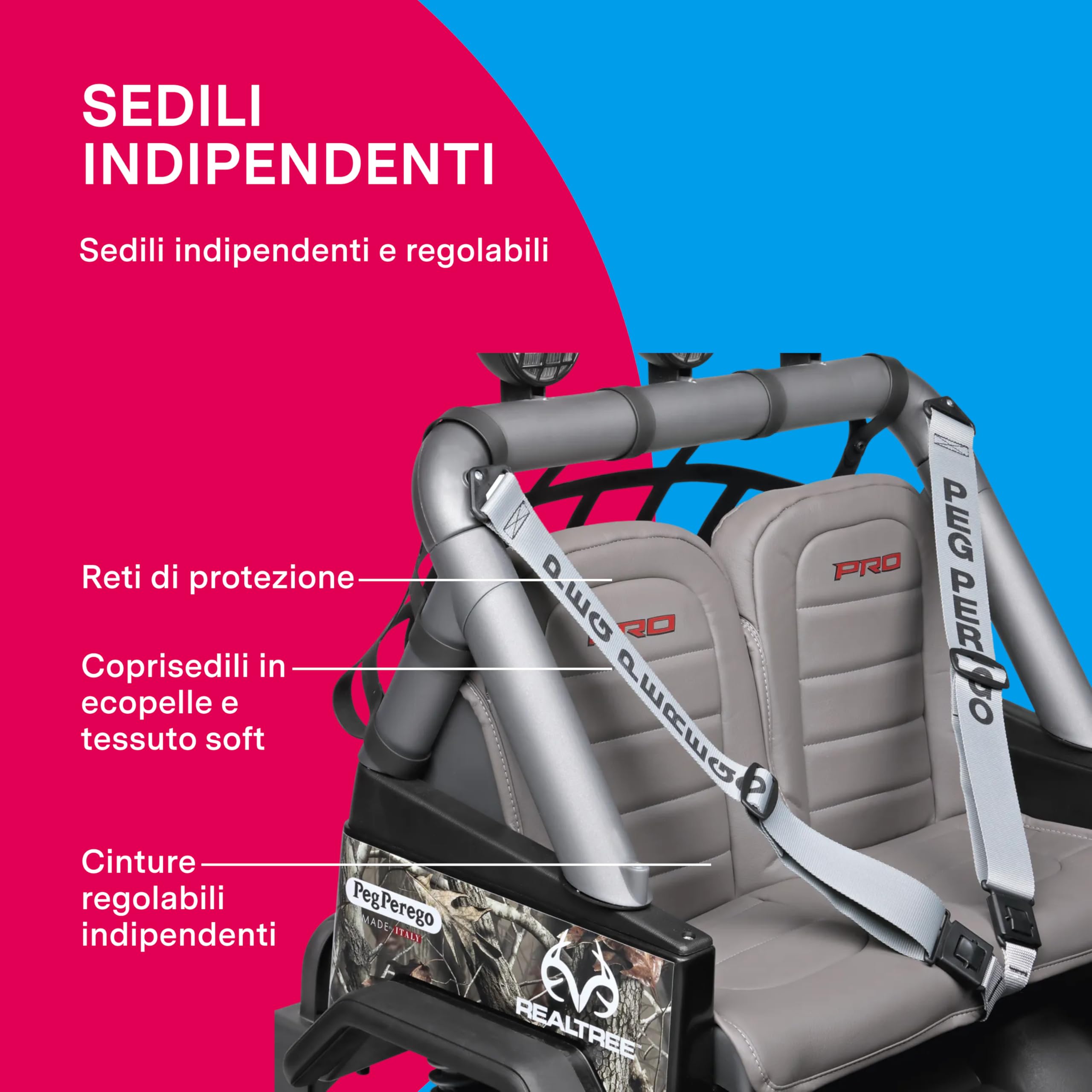 peg-perego-gaucho-pro-realtree-fuoristrada-elettrico-24v-2-posti image 6