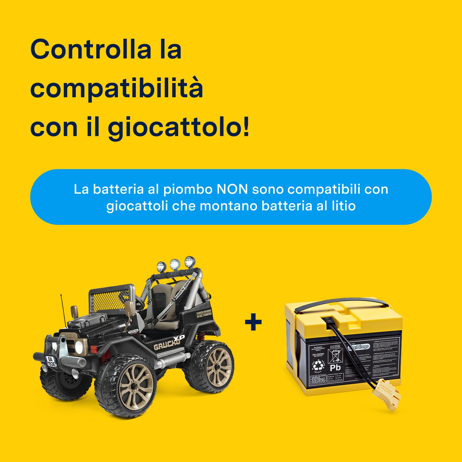 peg-perego-batteria-24v-8ah-ricambio-originale-ricaricabile-per-veicoli-elettric image 5