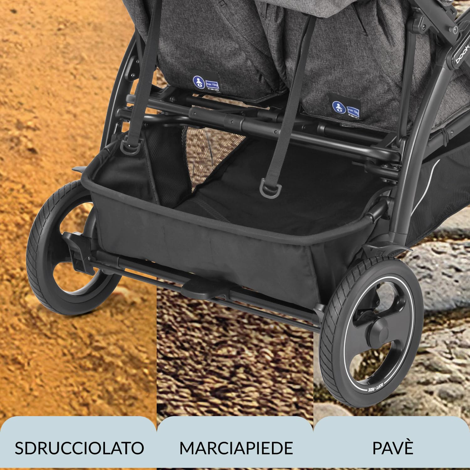 peg-perego-book-for-two-passeggino-gemellare-travel-system-ardesia image 6