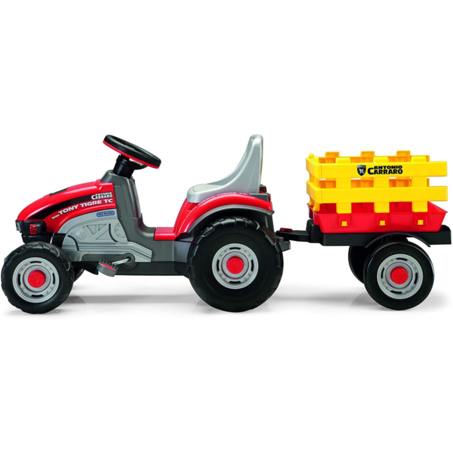 peg-perego-mini-tony-tigre-antonio-carraro-trattore-a-pedali-con-rimorchio-5-kg- image 6
