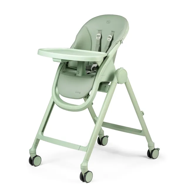 peg-perego-living-seggiolone-pappa-sdraietta-0-3-anni-0-15-kg-sage image 1