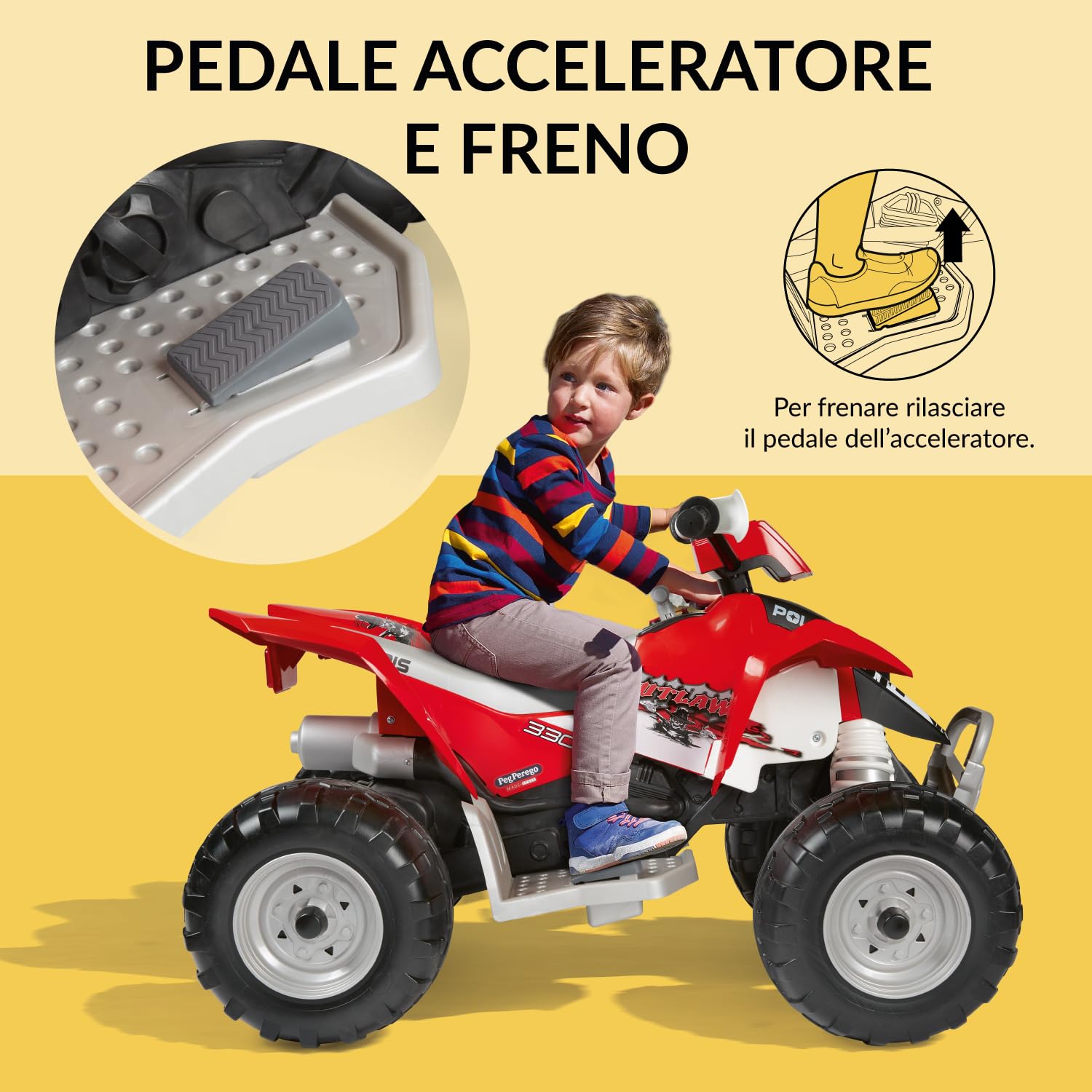 peg-perego-polaris-outlaw-330w-quad-elettrico-12v-dai-3-anni image 8