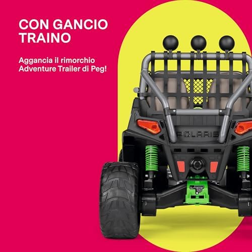 peg-perego-polaris-rzr-pro-green-shadow-fuoristrada-elettrico-24v-2-posti image 7