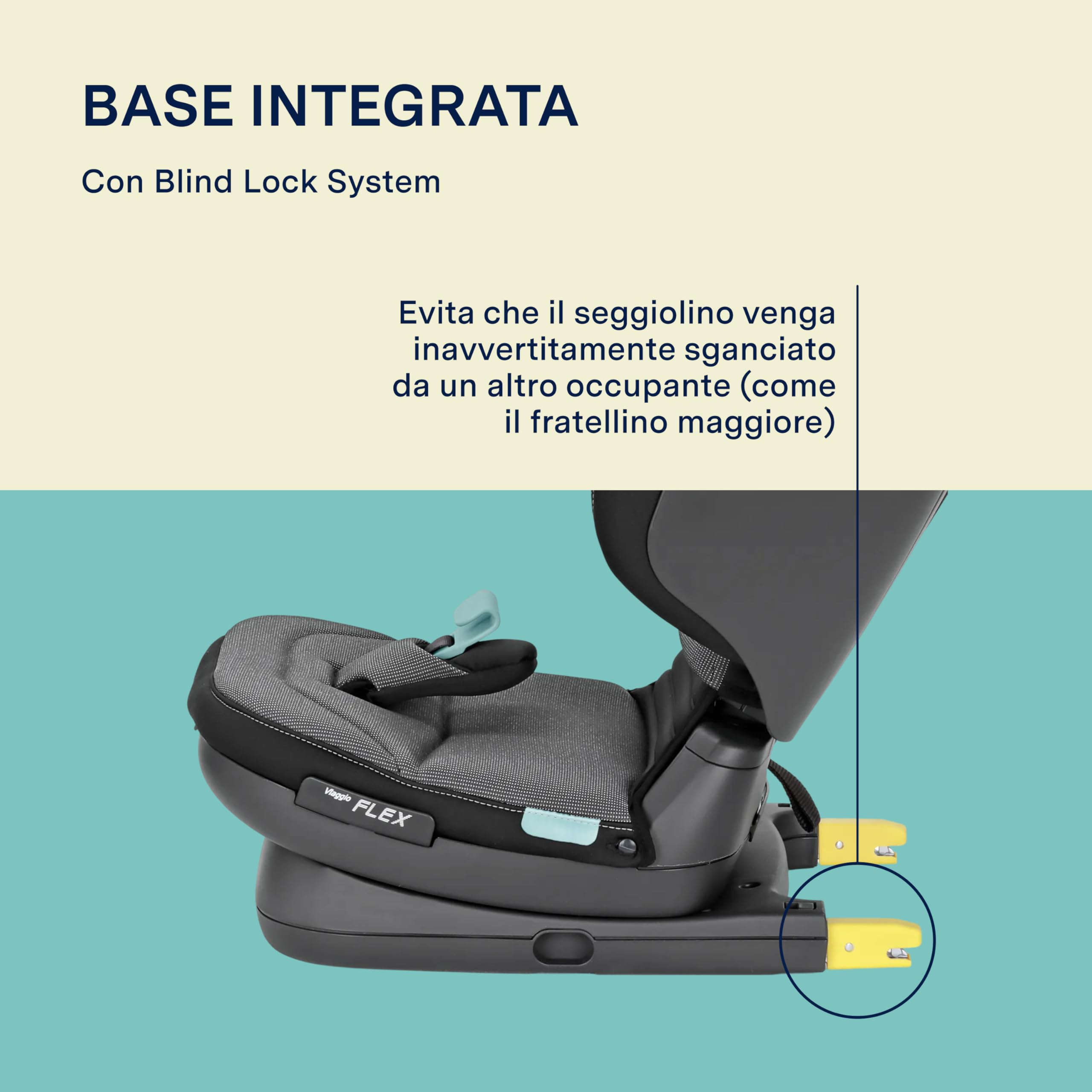 peg-perego-viaggio-flex-seggiolino-auto-isofix-100-150-cm-metal image 8