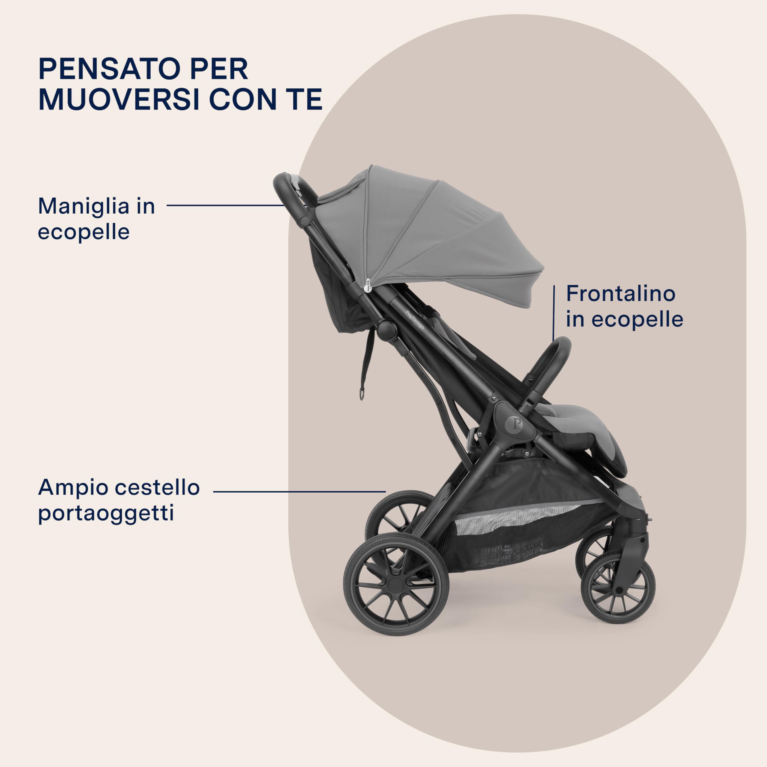 peg-perego-x-country-passeggino-fuoristrada-leggero-0-22-kg-con-parapioggia-merc image 6