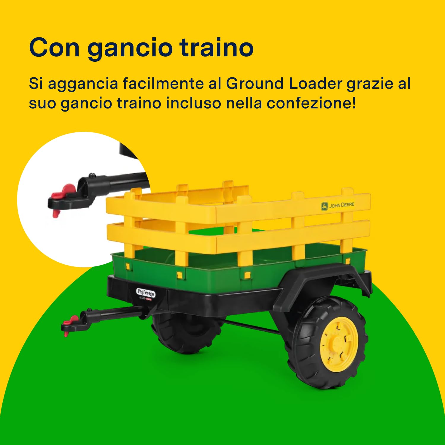 peg-perego-john-deere-dual-force-trailer-rimorchio-a-due-ruote-per-trattore-elet image 3