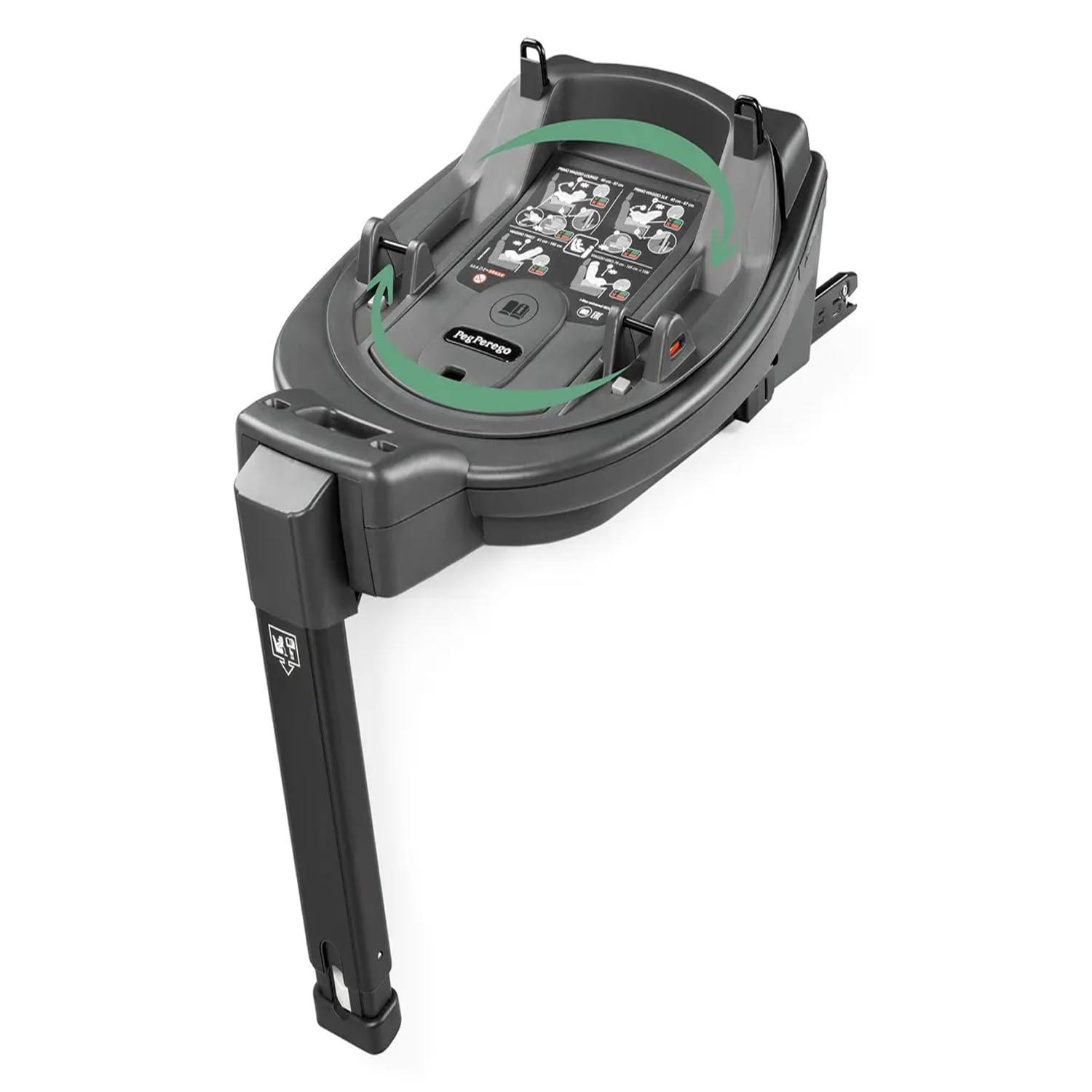 peg-perego-base-giro-base-auto-girevole-i-size-360-isofix image 1
