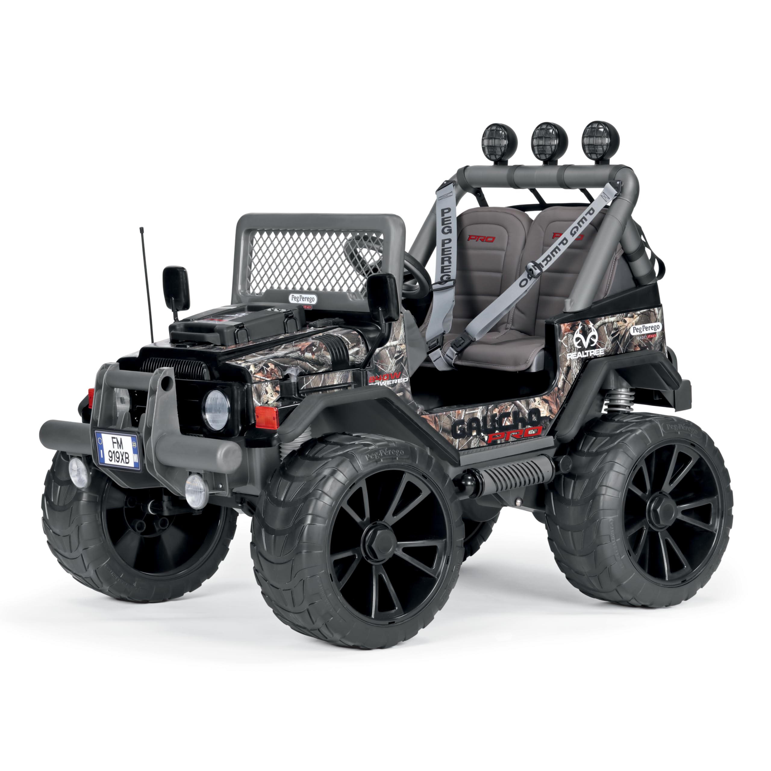 peg-perego-gaucho-pro-realtree-fuoristrada-elettrico-24v-2-posti image 1