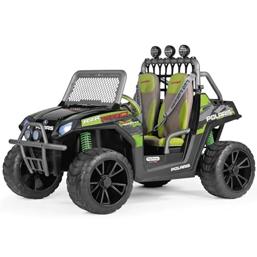 peg-perego-polaris-rzr-pro-green-shadow-fuoristrada-elettrico-24v-2-posti image 1