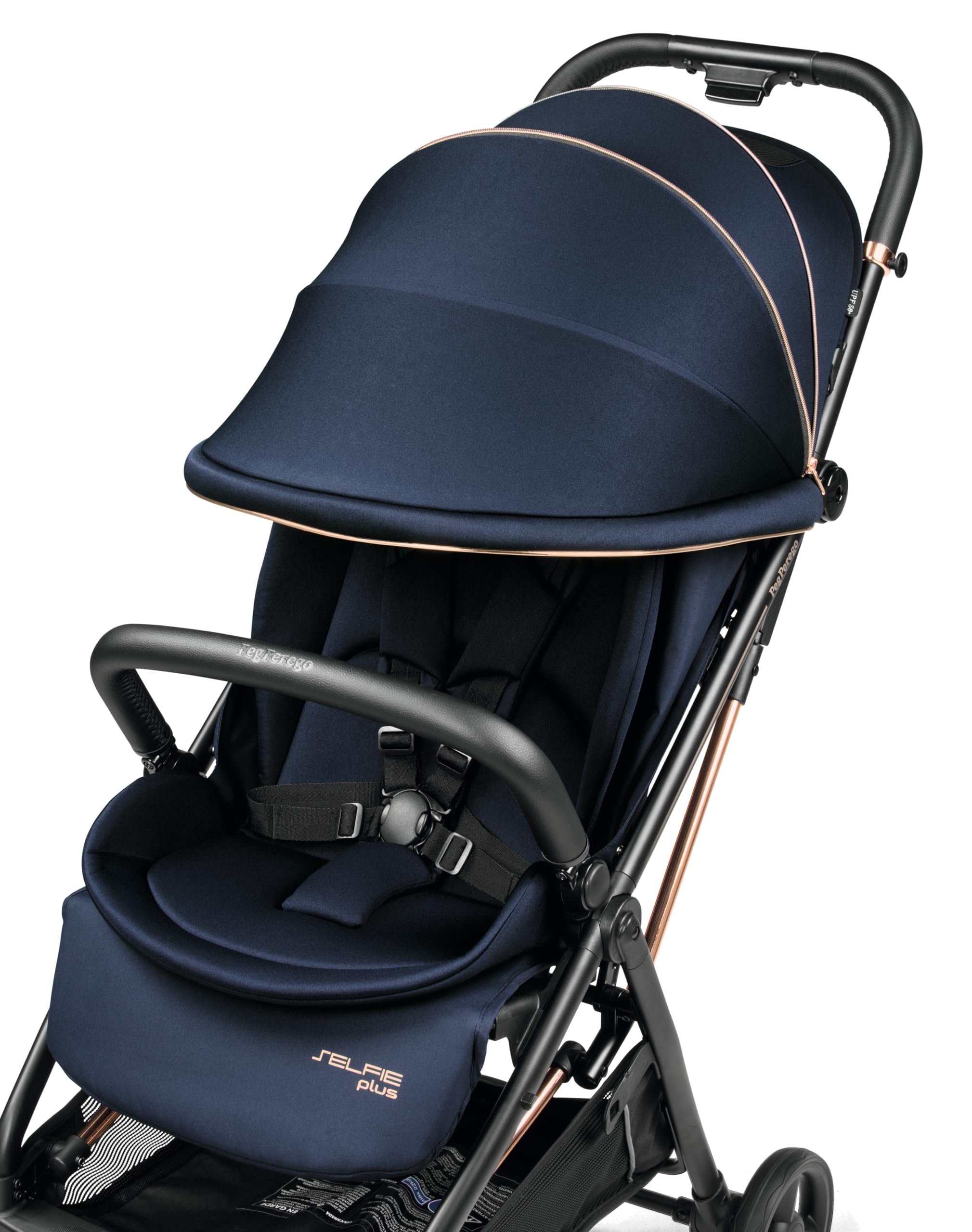 peg-perego-selfie-plus-blue-shine-passeggino-leggero-compatto-0-22-kg image 4