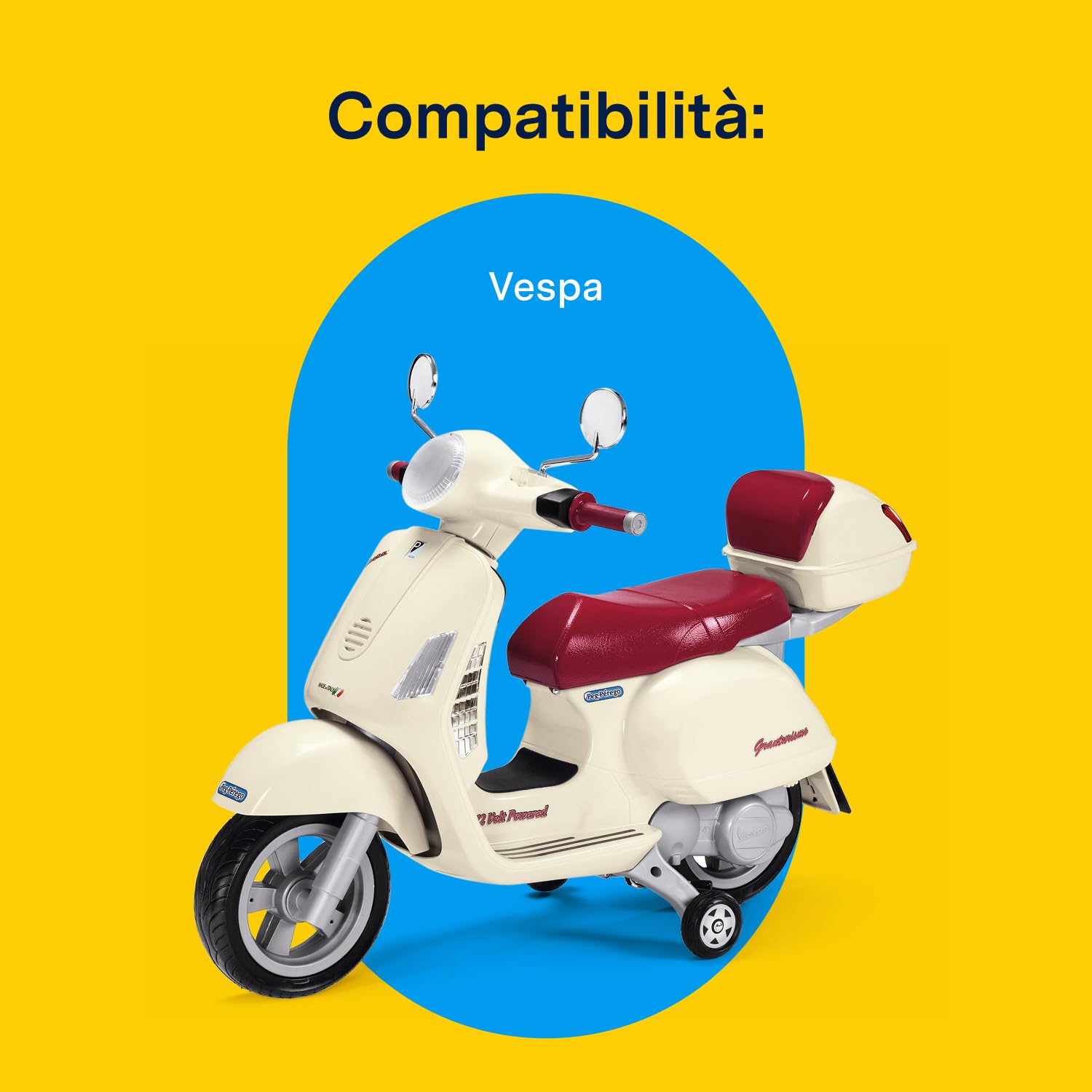 peg-perego-batteria-12v-4-5ah-ricambio-originale-per-vespa-elettrica image 3