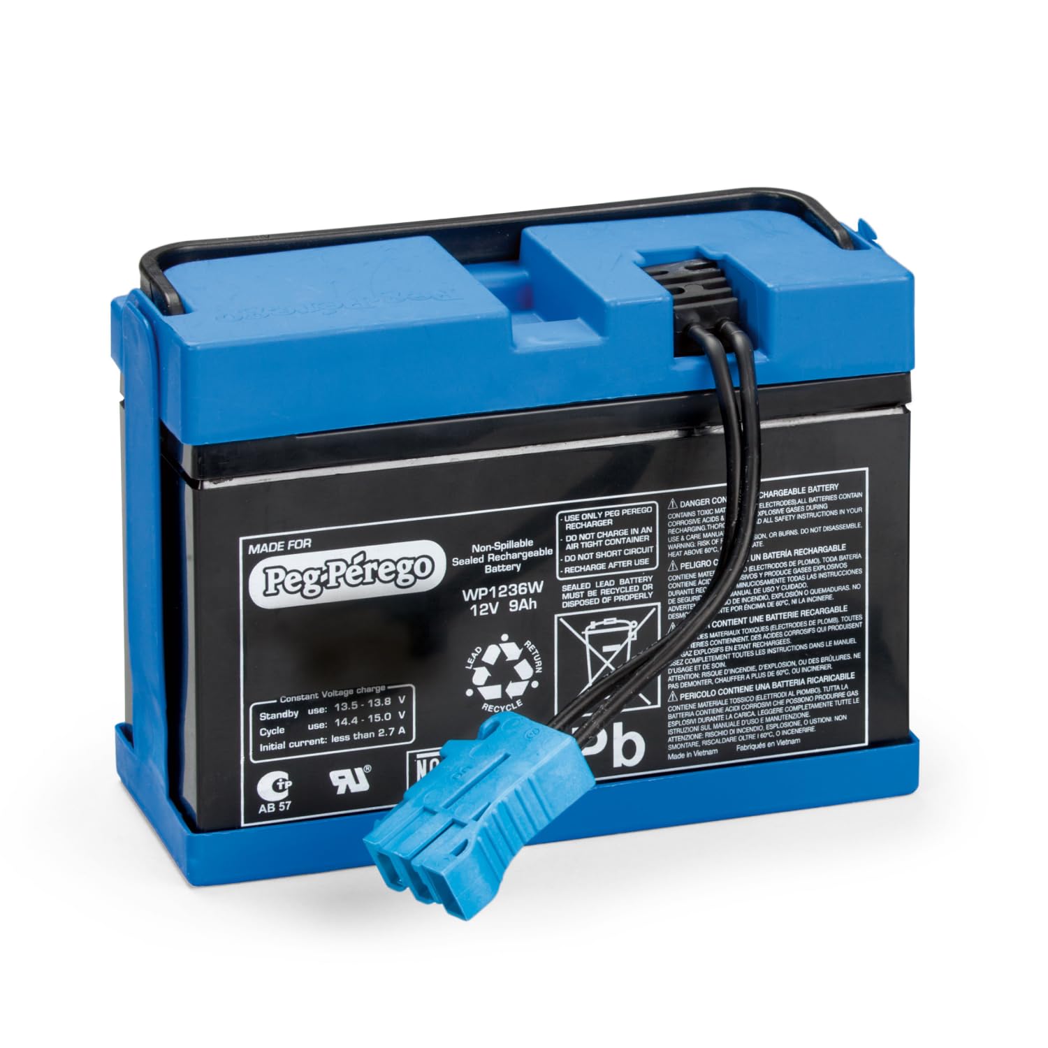 peg-perego-batteria-12v-4-5ah-ricambio-originale-per-vespa-elettrica image 7