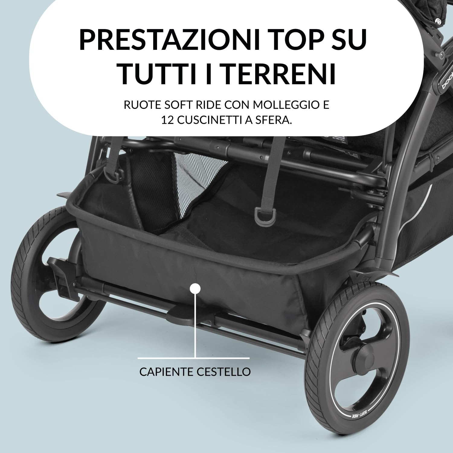 peg-perego-book-for-two-passeggino-gemellare-travel-system-ardesia image 5