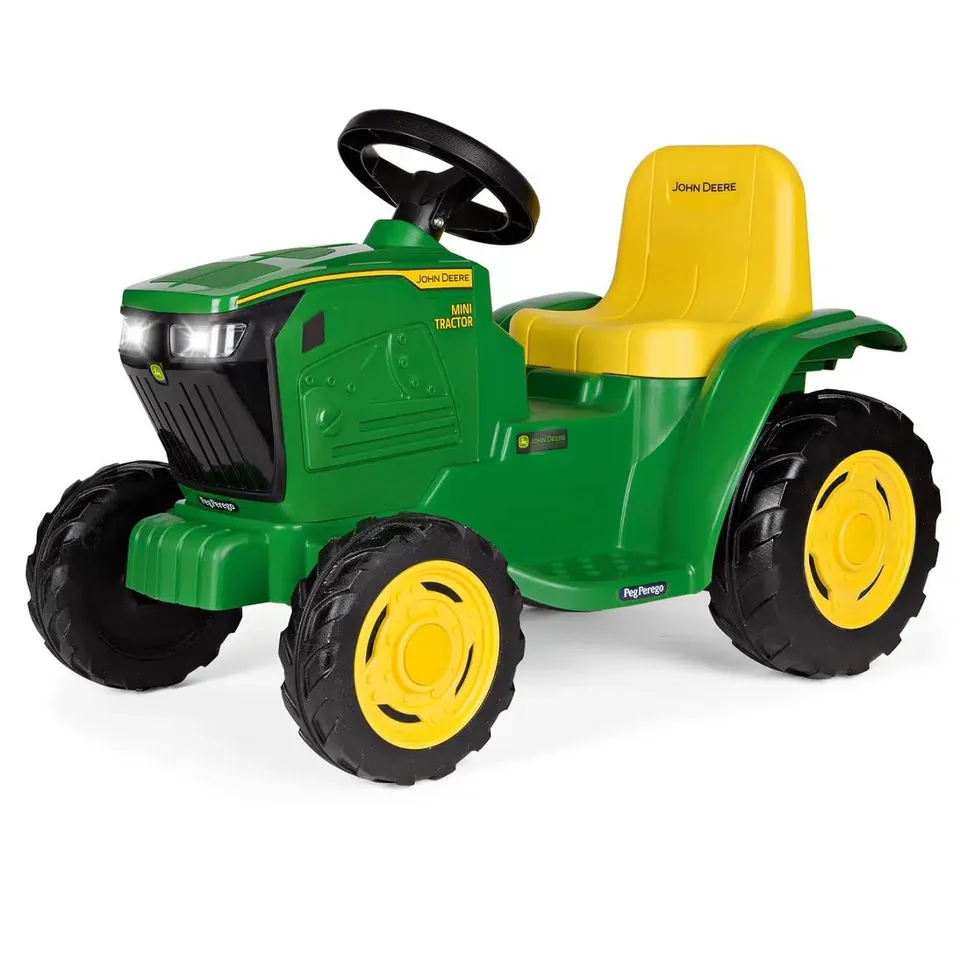 peg-perego-john-deere-mini-tractor-trattore-a-batteria-cavalcabile-1-anni image 1