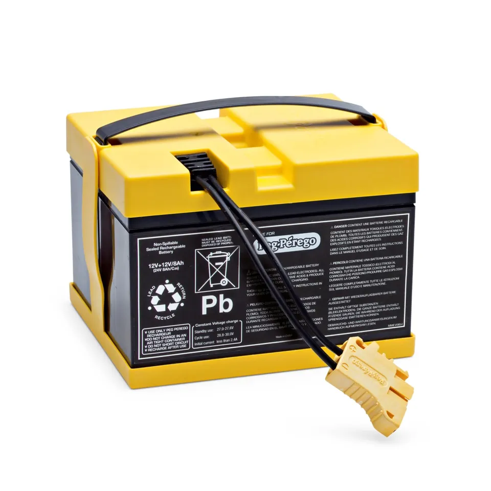 peg-perego-batteria-24v-8ah-ricambio-originale-ricaricabile-per-veicoli-elettric image 1