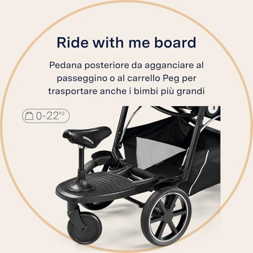 peg-perego-ride-with-me-board-pedana-posteriore-per-secondo-bambino-per-veloce-v image 5