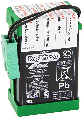 peg-perego-batteria-6v-4-5ah-batteria-di-ricambio-originale image 6