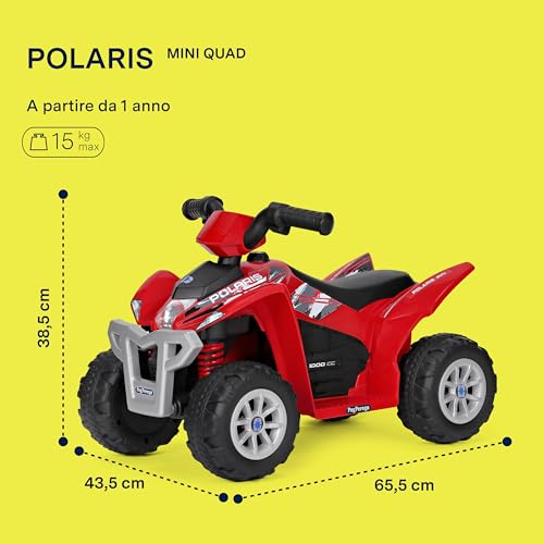 peg-perego-polaris-mini-quad-elettrico-6v-per-bambini-1-fino-a-15-kg image 7