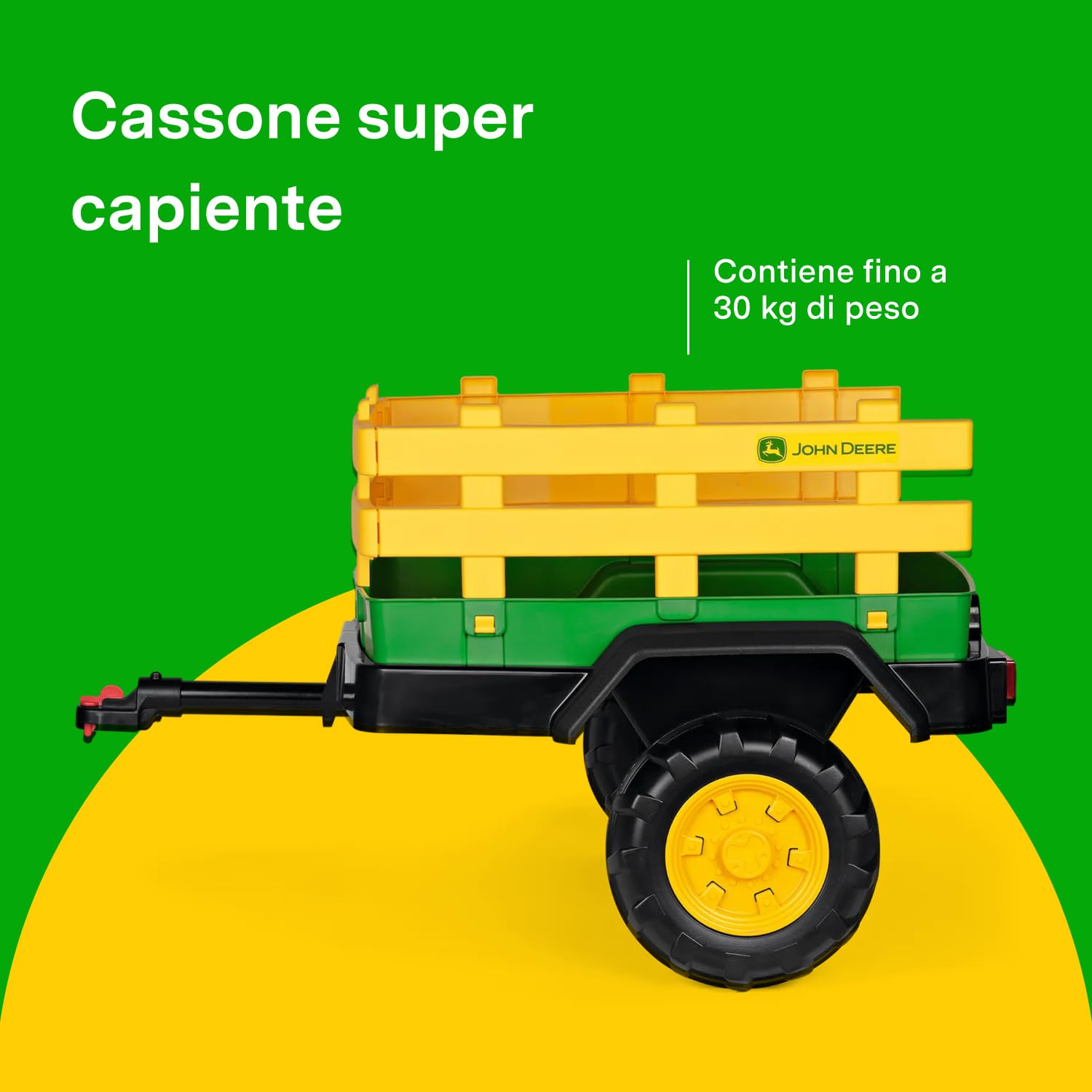peg-perego-john-deere-dual-force-trailer-rimorchio-a-due-ruote-per-trattore-elet image 5