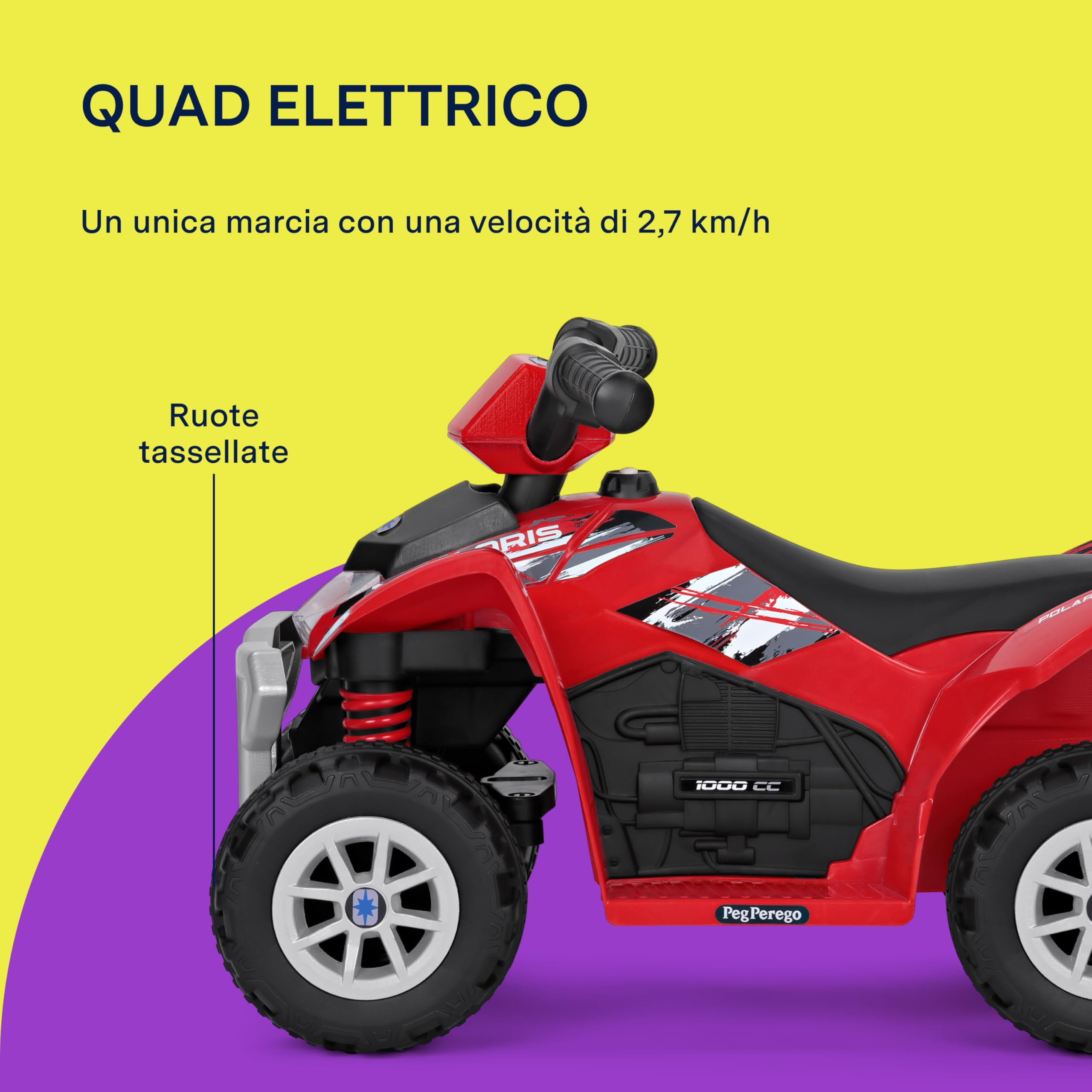 peg-perego-polaris-mini-quad-elettrico-6v-per-bambini-1-fino-a-15-kg image 3