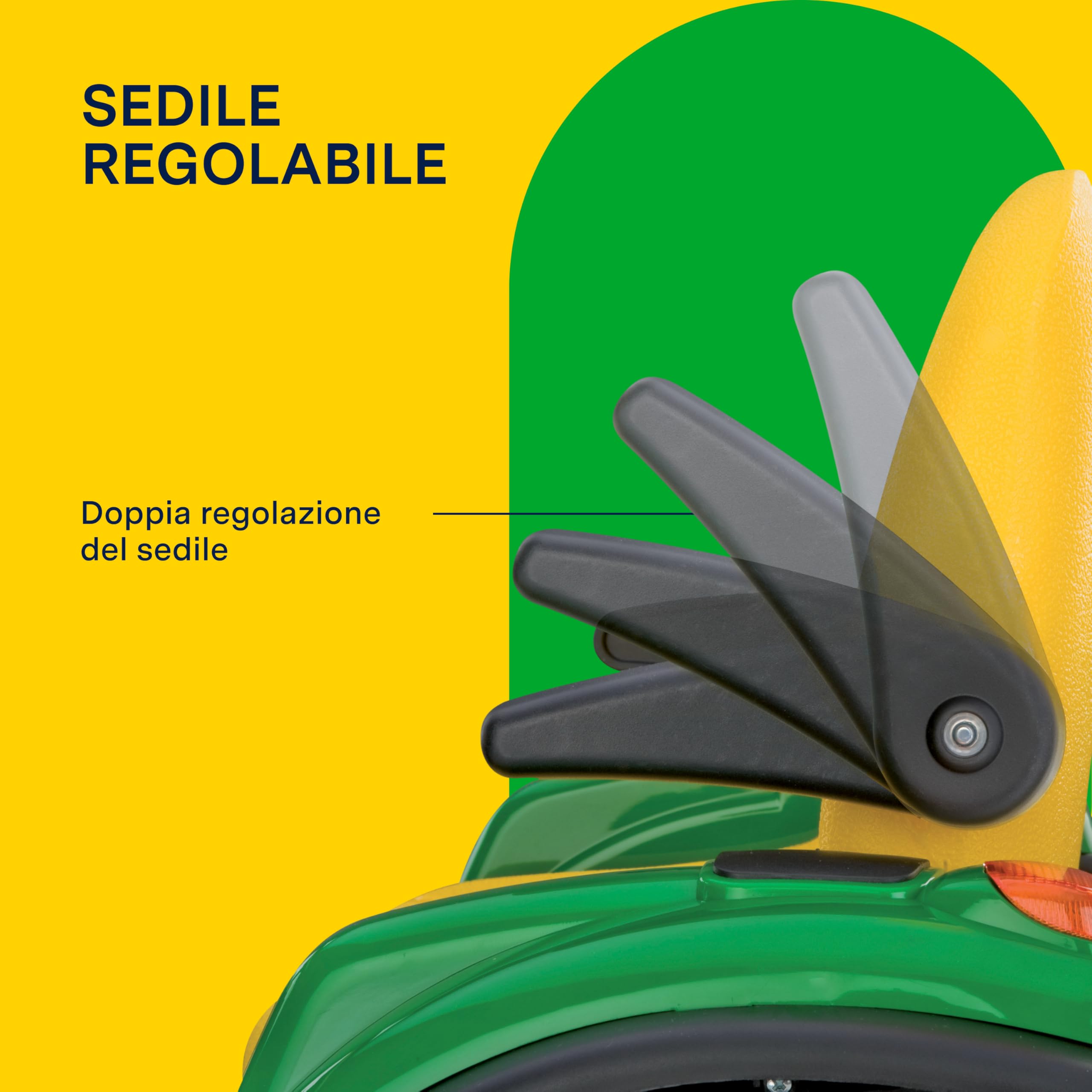 peg-perego-john-deere-ground-force-trattore-elettrico-12v-con-rimorchio-e-radio- image 5