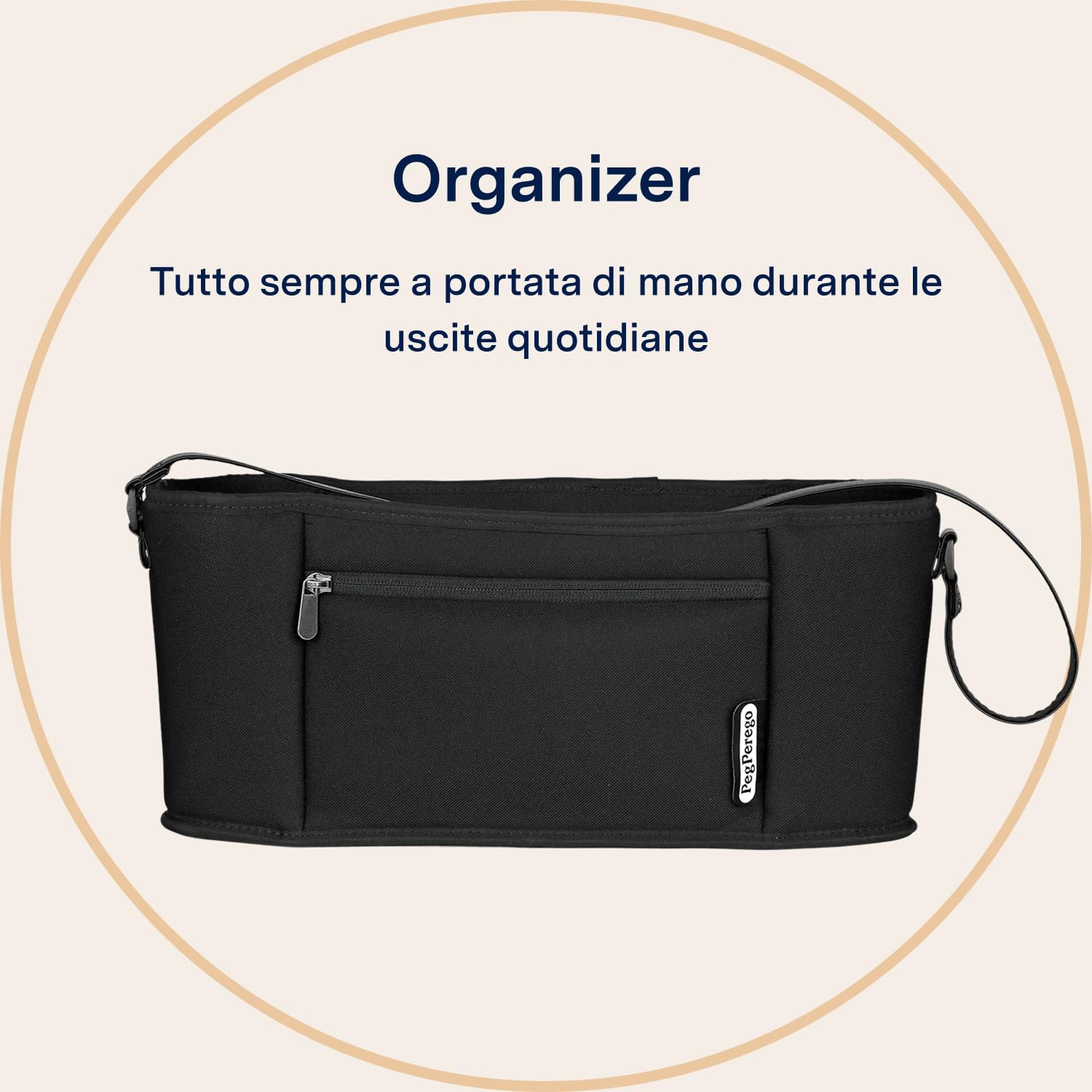 peg-perego-organizer-borsa-organizzatrice-con-tracolla-per-passeggini image 2