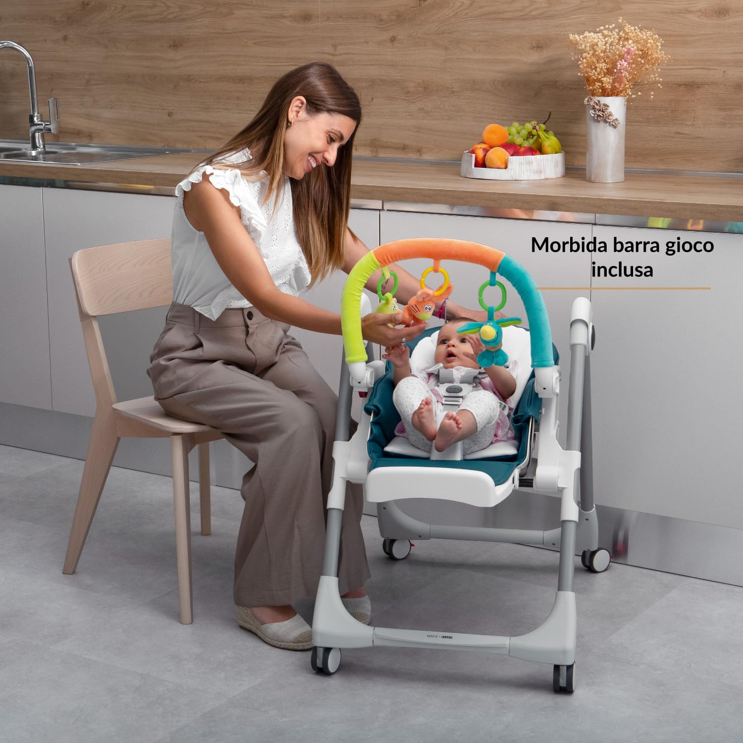 peg-perego-prima-pappa-follow-me-plus-seggiolone-sdraietta-ecopelle-ice image 4