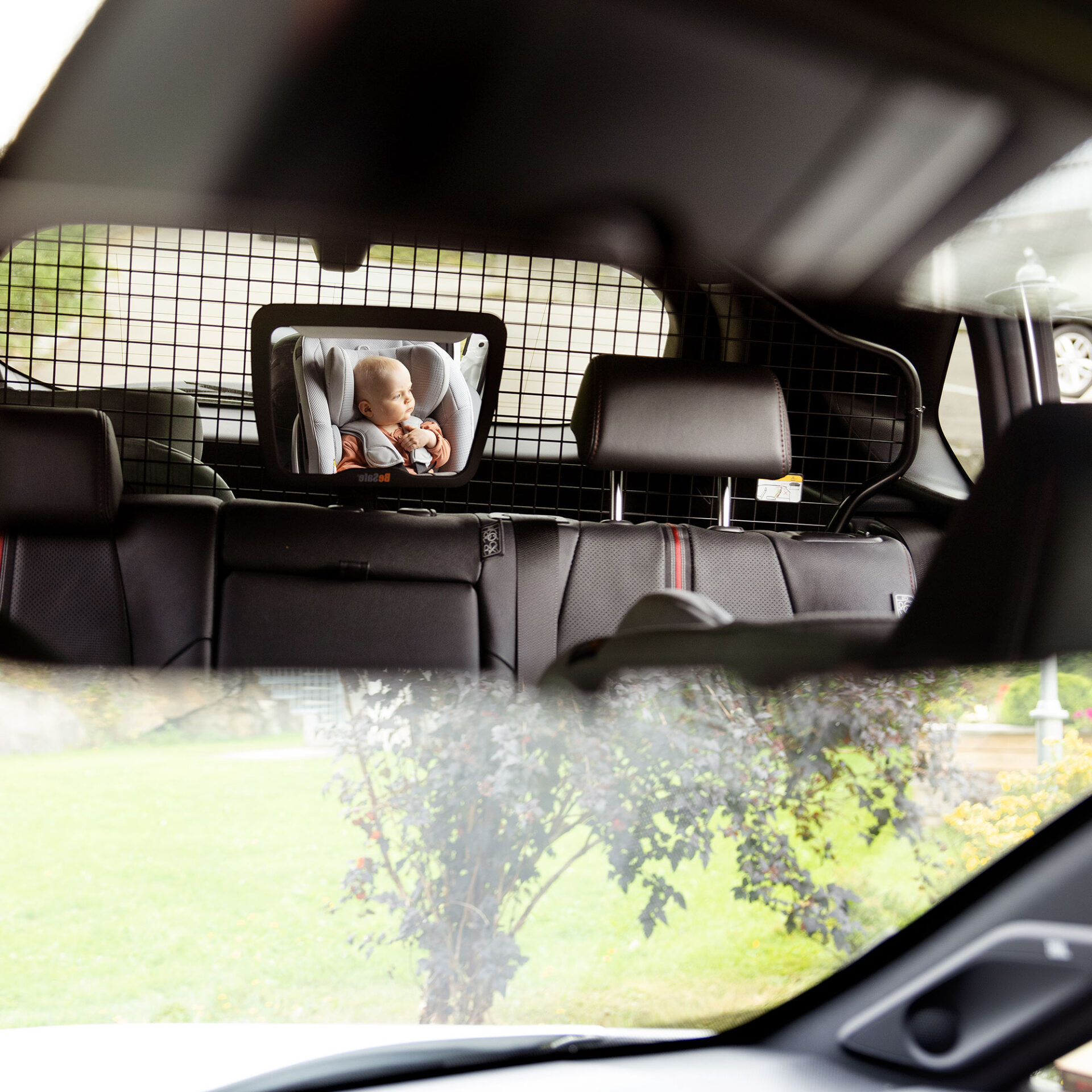besafe-baby-mirror-xl-specchietto-auto-genitore-bimbo-grande-con-luce-led image 4