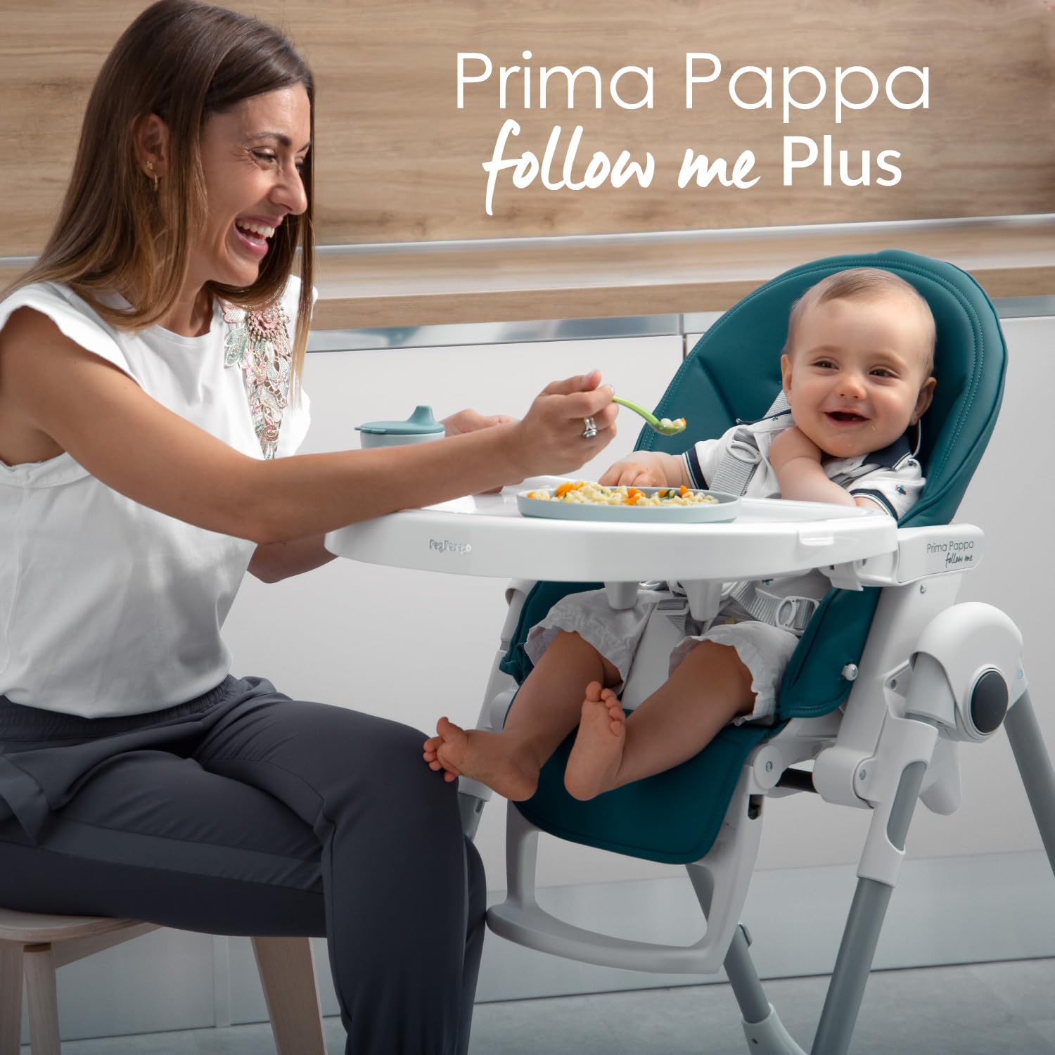 peg-perego-prima-pappa-follow-me-plus-seggiolone-sdraietta-ecopelle-ice image 2