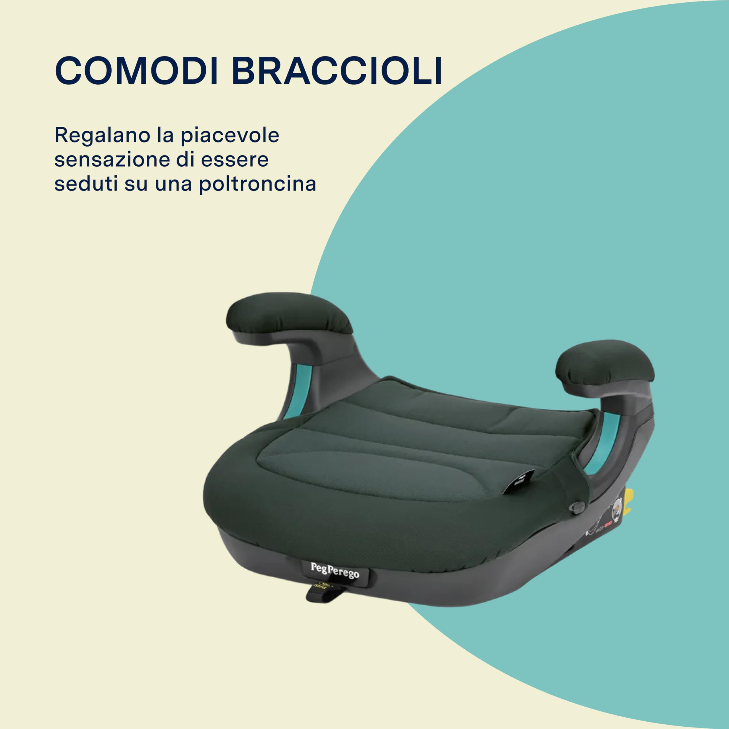 peg-perego-viaggio-shuttle-rialzo-auto-isofix-125-150-cm-22-36-kg-metal image 4