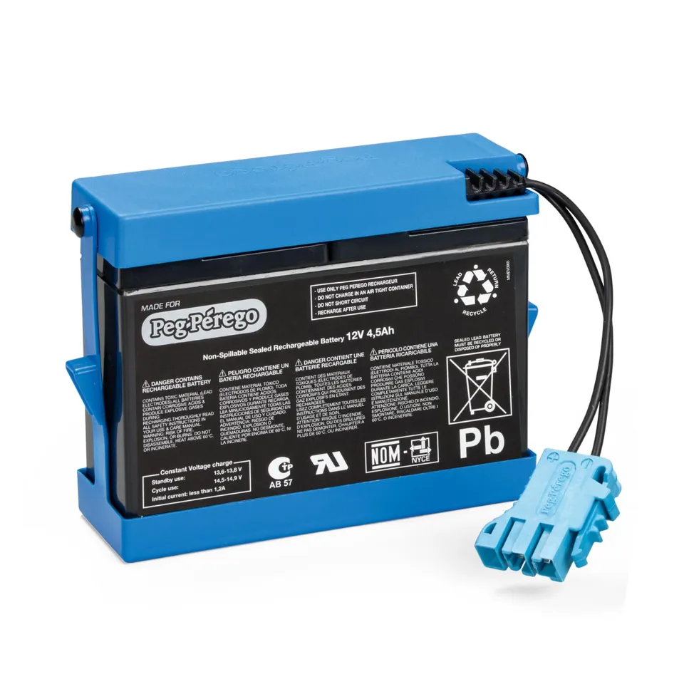 peg-perego-batteria-12v-4-5ah-ricambio-originale-per-vespa-elettrica image 1