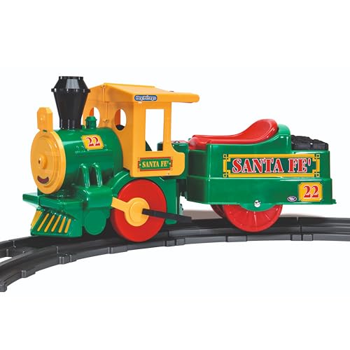 peg-perego-santa-f-train-trenino-elettrico-cavalcabile-far-west-con-12-binari-e- image 7