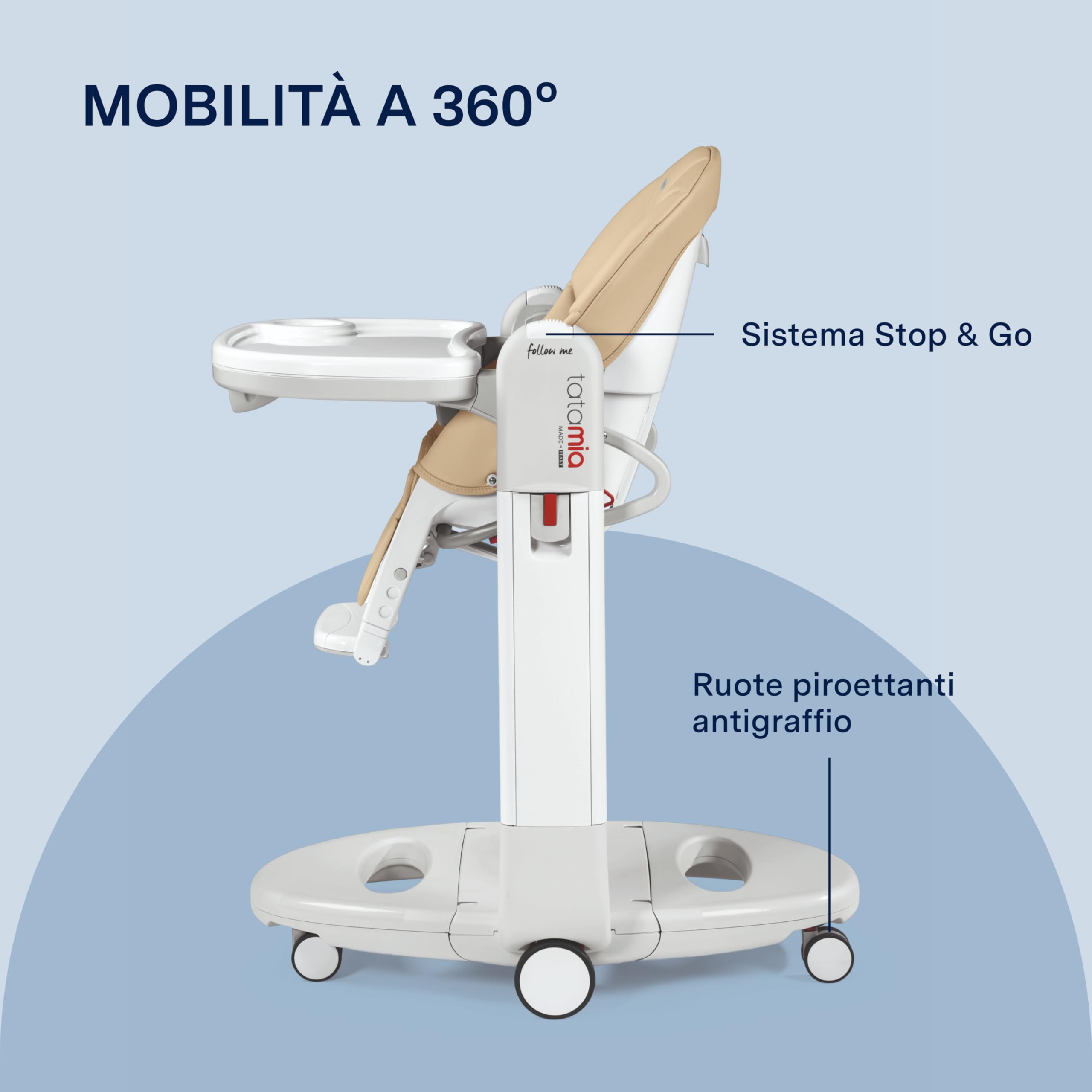 peg-perego-tatamia-follow-me-astral-seggiolone-pappa-3-in-1-0-3-anni-0-15-kg image 6