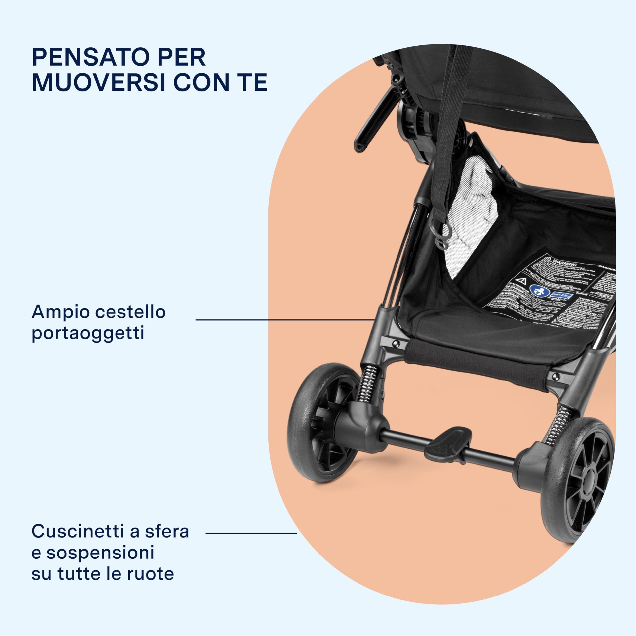 peg-perego-volo-passeggino-leggero-da-viaggio-5-4-kg-fino-a-22-kg-mon-amour image 8