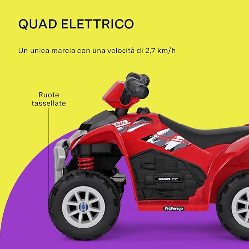 peg-perego-polaris-mini-quad-elettrico-6v-per-bambini-1-fino-a-15-kg image 8