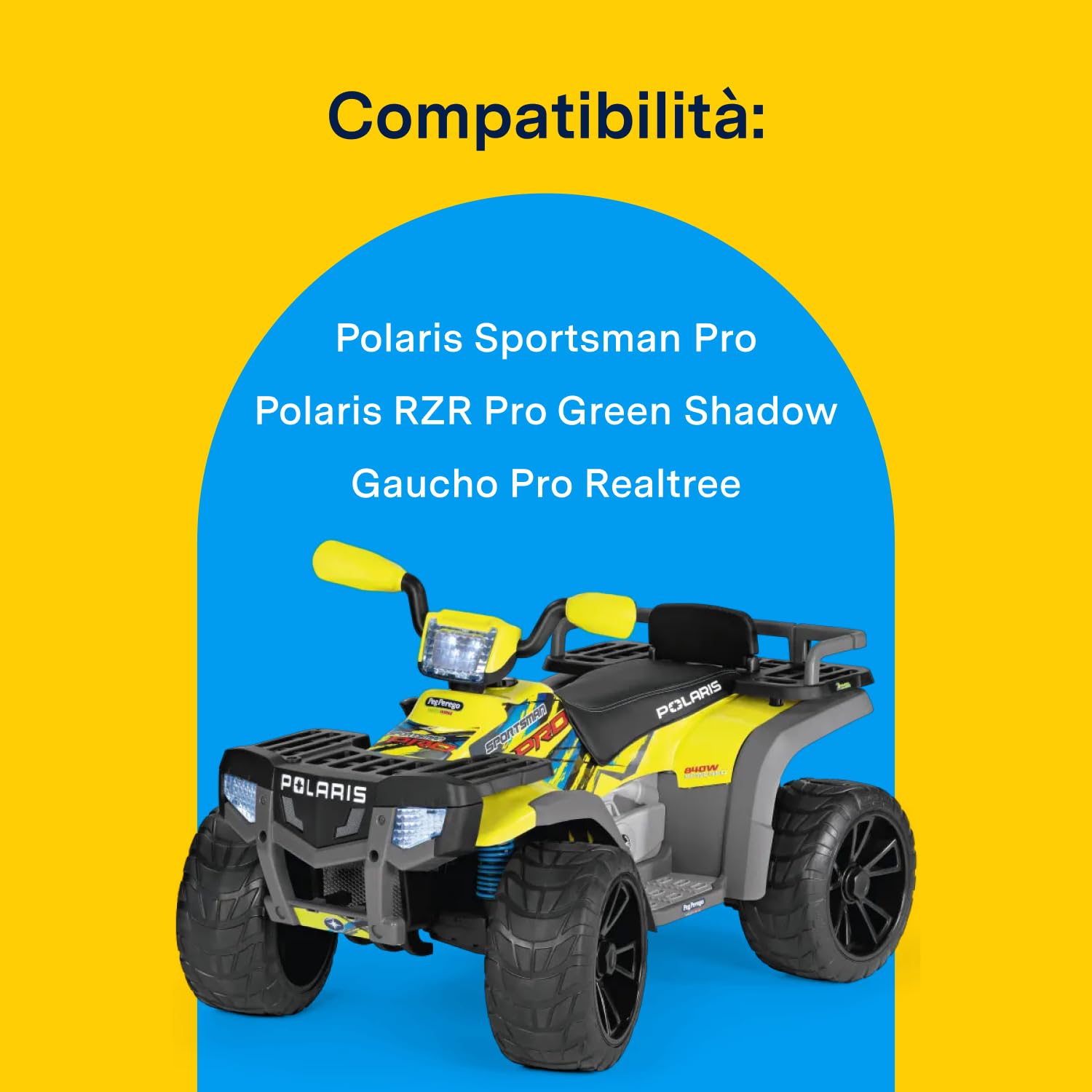 peg-perego-batteria-24v-12ah-ricambio-originale-per-gaucho-e-polaris image 3