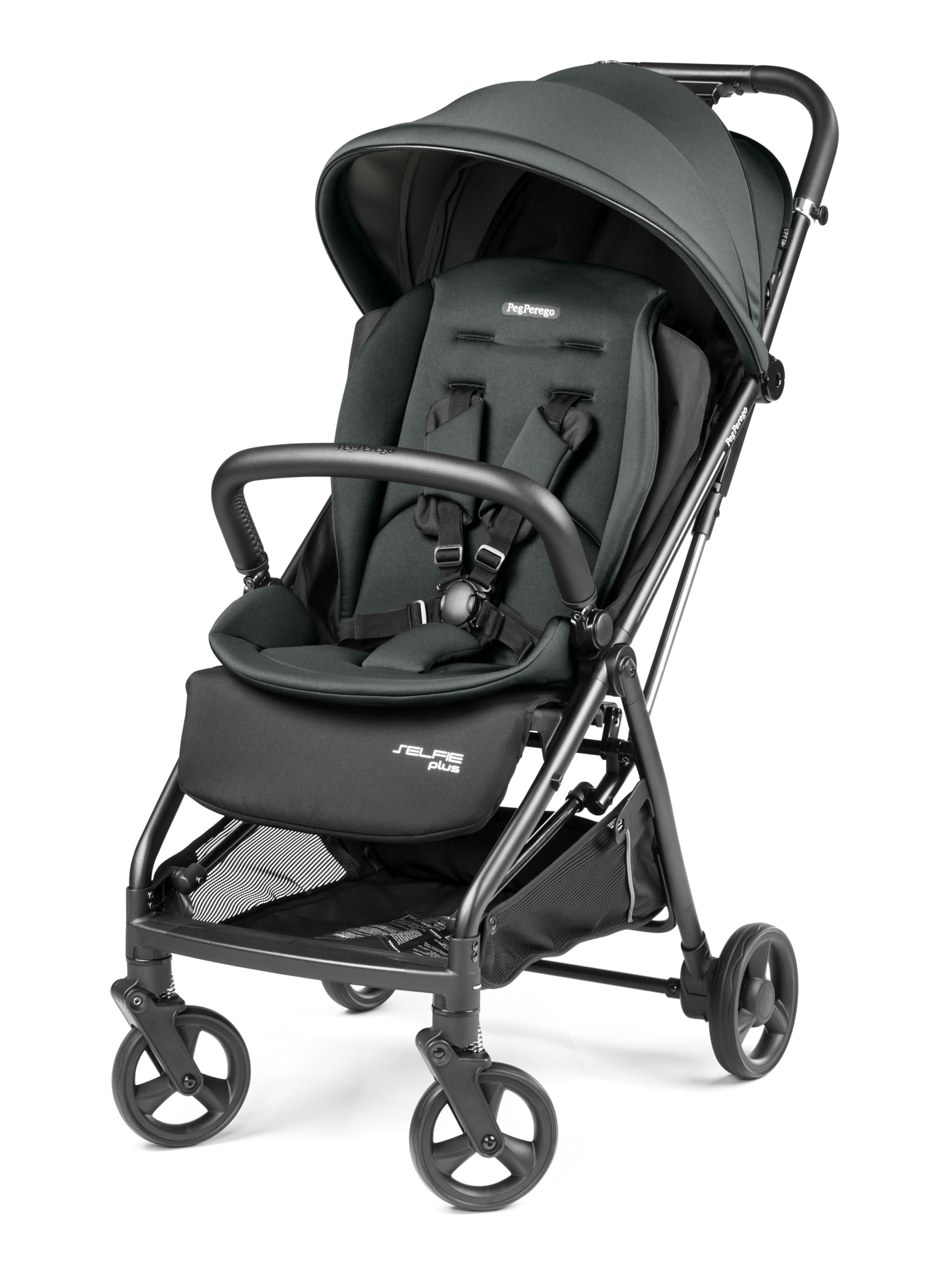 peg-perego-selfie-plus-passeggino-leggero-compatto-true-black image 8