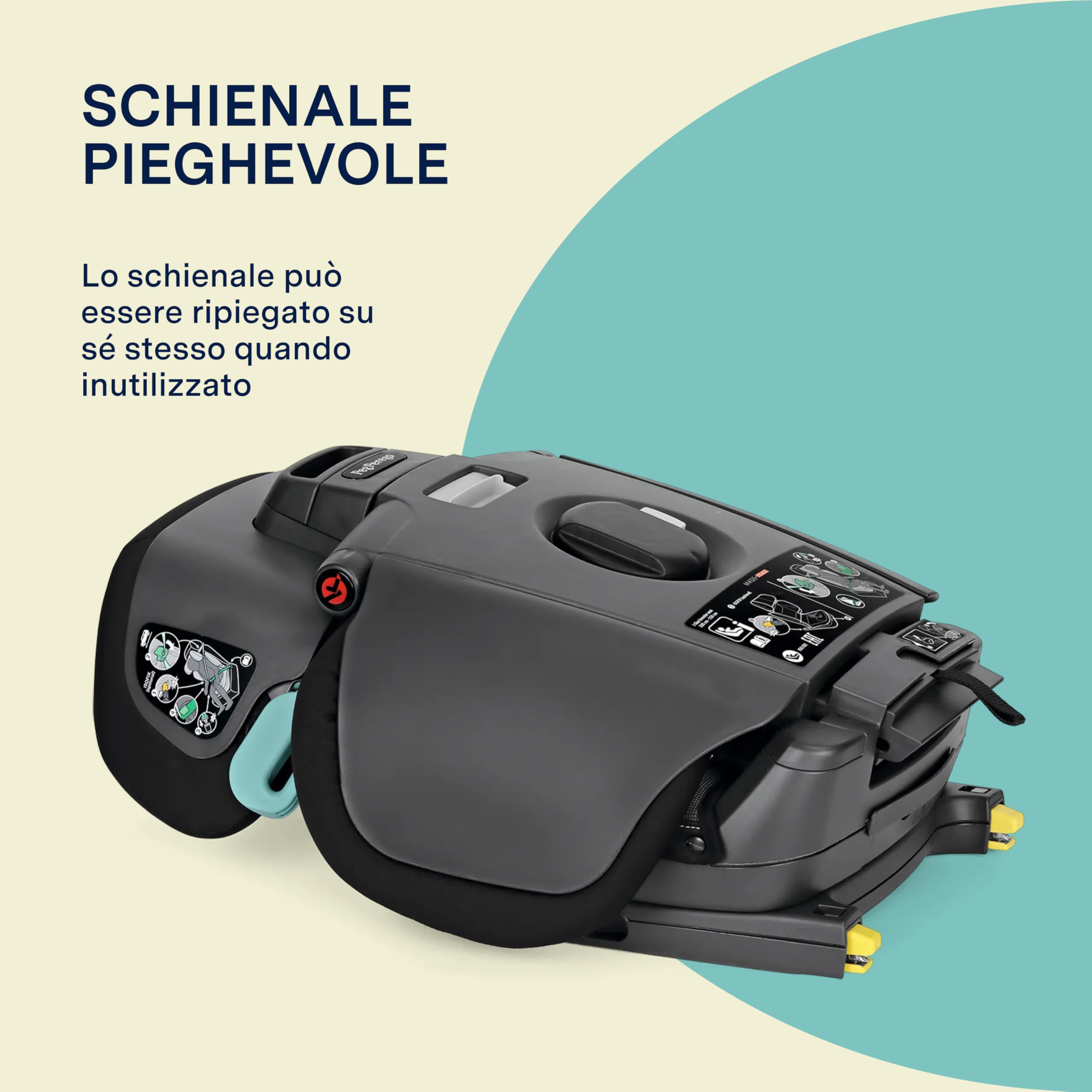 peg-perego-viaggio-flex-seggiolino-auto-isofix-100-150-cm-metal image 4