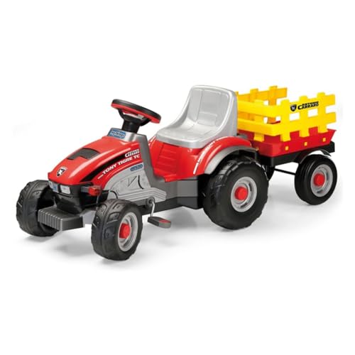 peg-perego-mini-tony-tigre-antonio-carraro-trattore-a-pedali-con-rimorchio-5-kg- image 8
