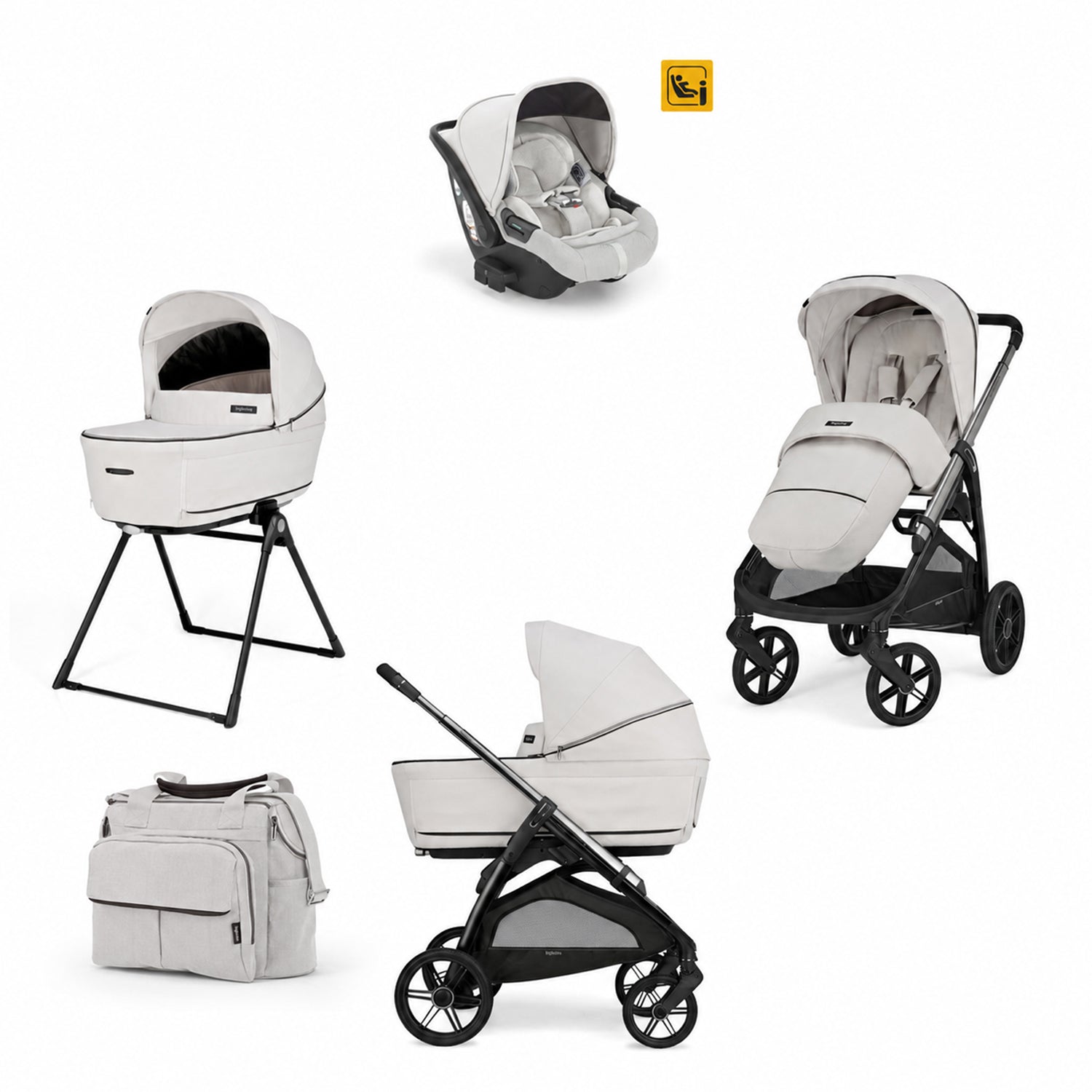inglesina-aptica-system-quattro-opal-ivory-set-con-dual-bag-omaggio image 2