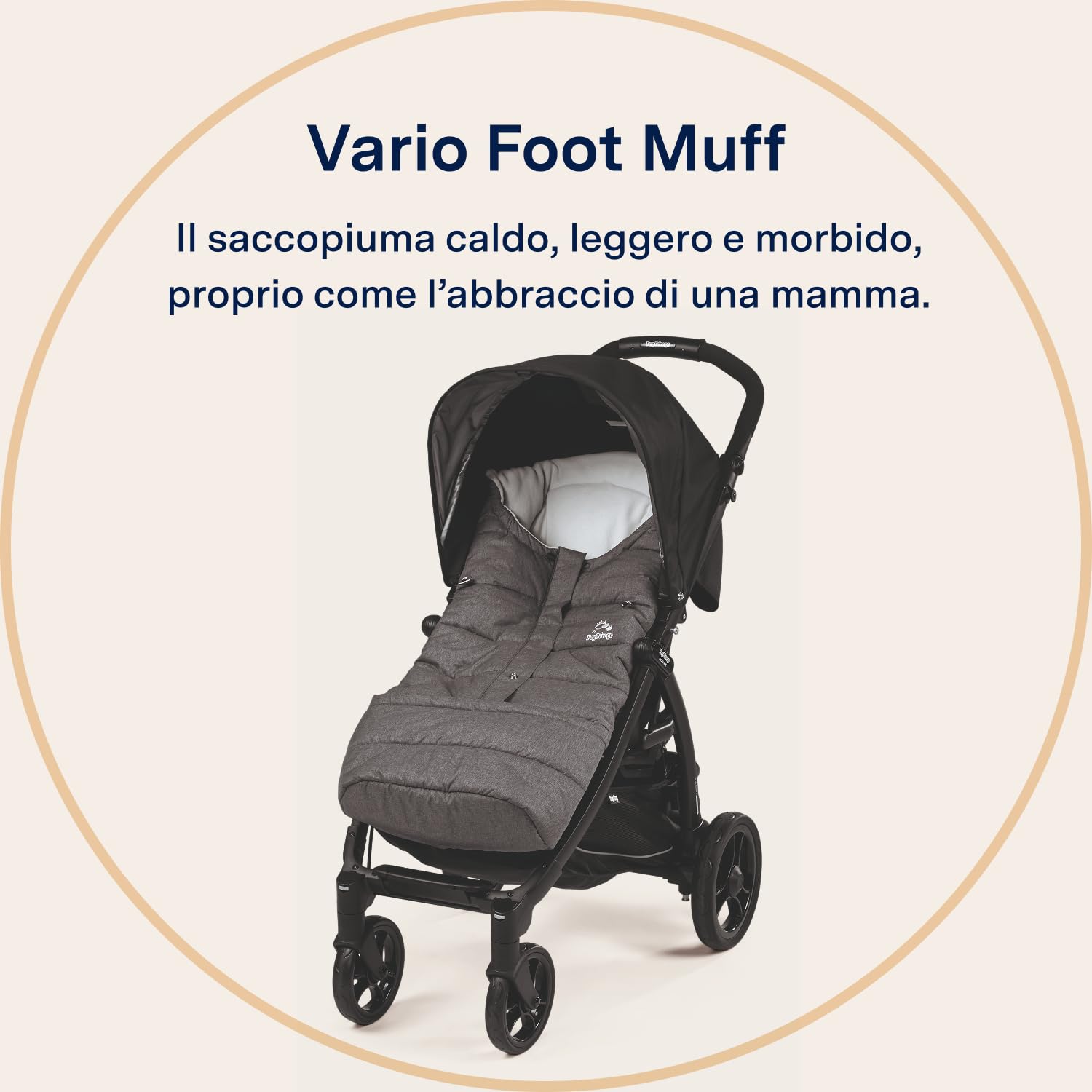 peg-perego-vario-foot-muff-sacco-invernale-allungabile-3-lunghezze image 2