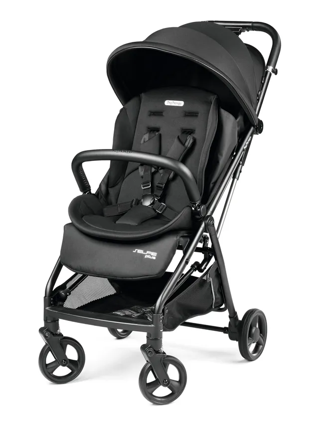 peg-perego-selfie-plus-passeggino-leggero-compatto-true-black image 1