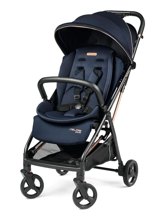 peg-perego-selfie-plus-blue-shine-passeggino-leggero-compatto-0-22-kg image 1