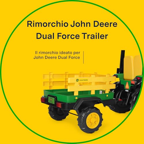 peg-perego-john-deere-dual-force-trailer-rimorchio-a-due-ruote-per-trattore-elet image 8