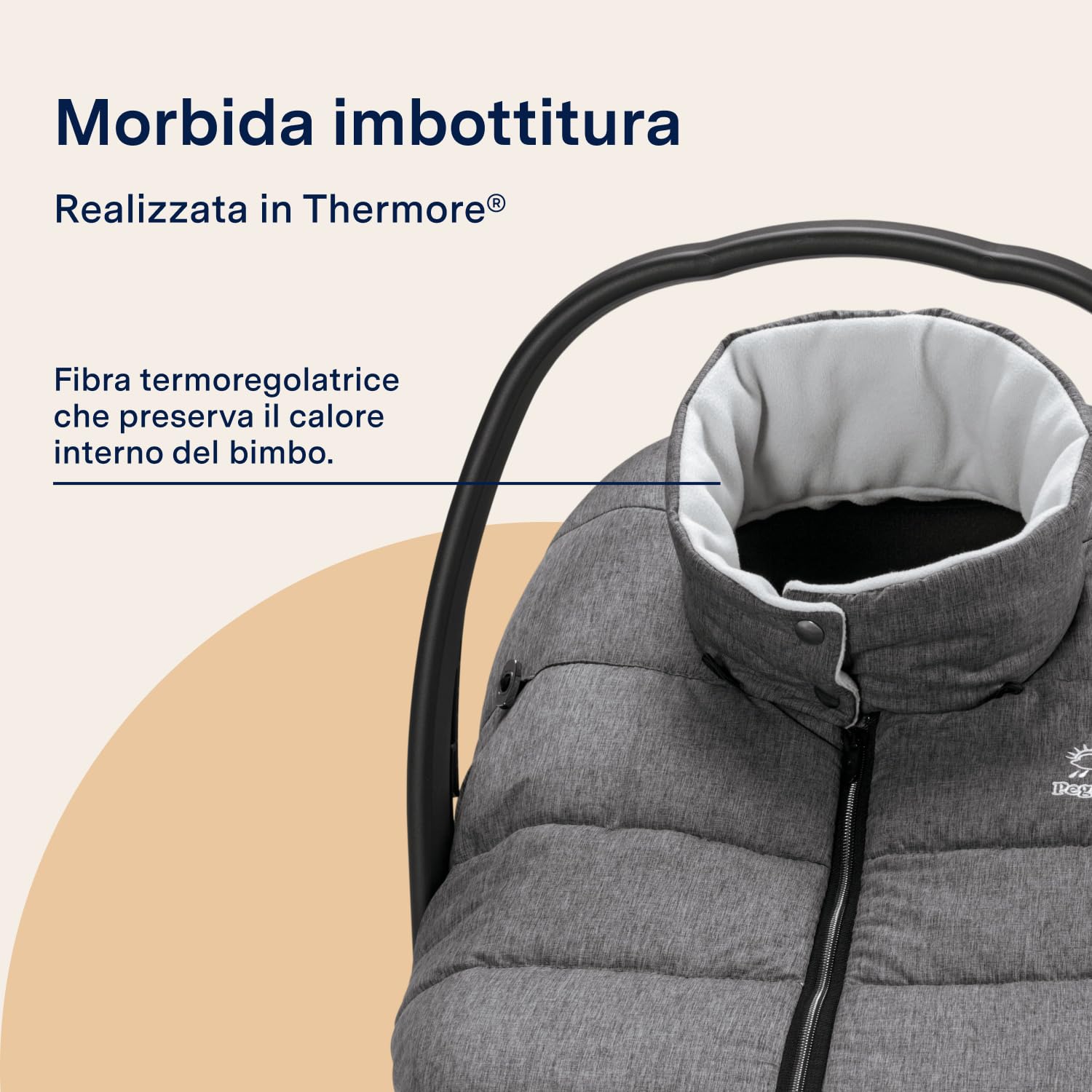 peg-perego-igloo-cover-sacco-termico-imbottito-per-seggiolini-primo-viaggio image 3