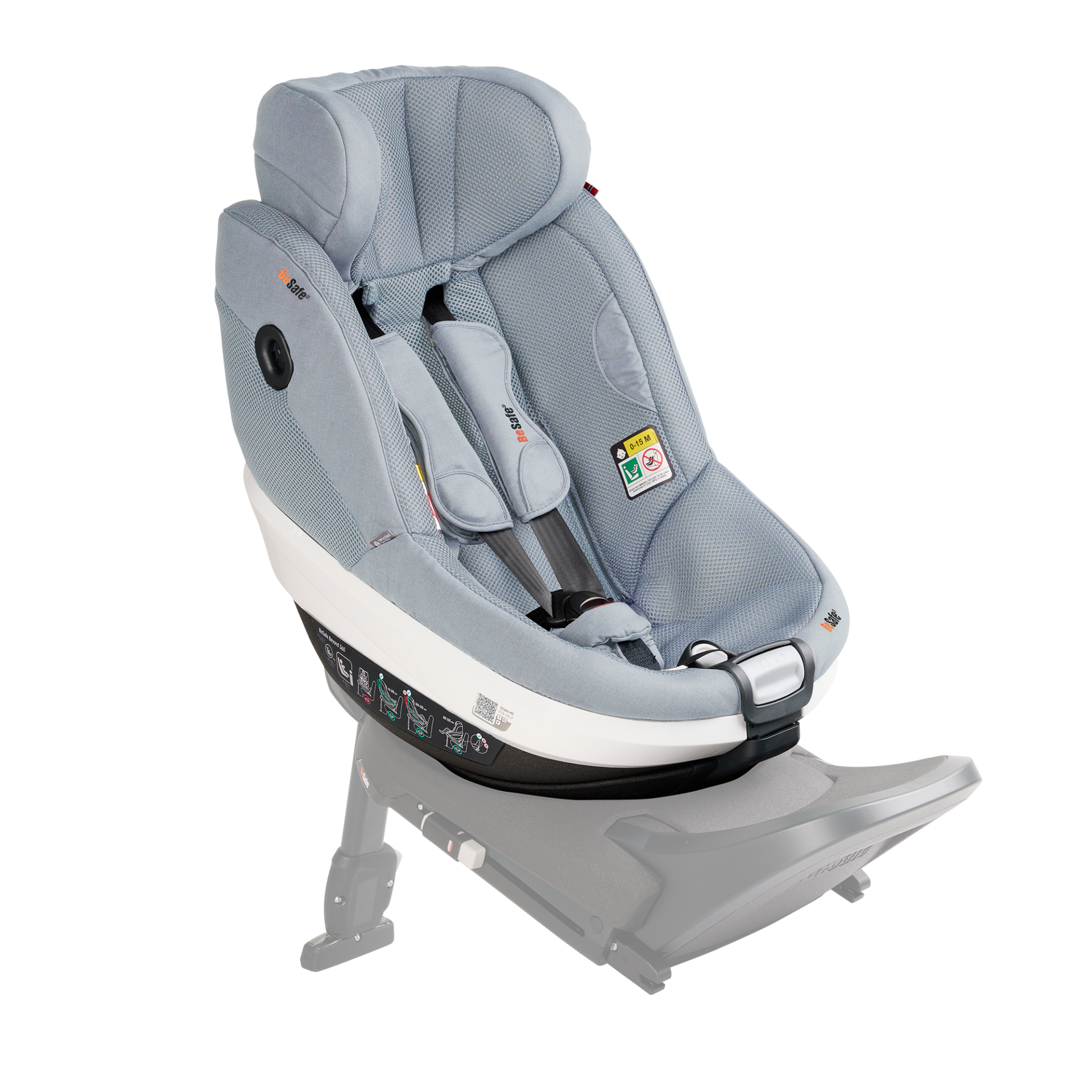 besafe-beyond-360-seggiolino-auto-girevole-modulare-0-12-anni-con-base-beyond image 3
