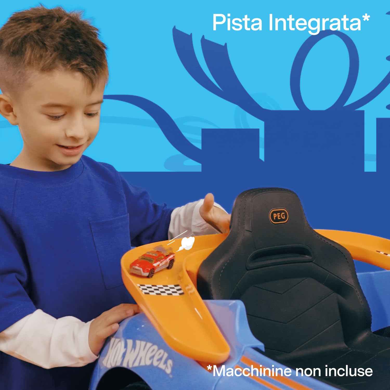 peg-perego-hot-wheels-rc-12v-auto-elettrica-cavalcabile-con-telecomando-18m image 7