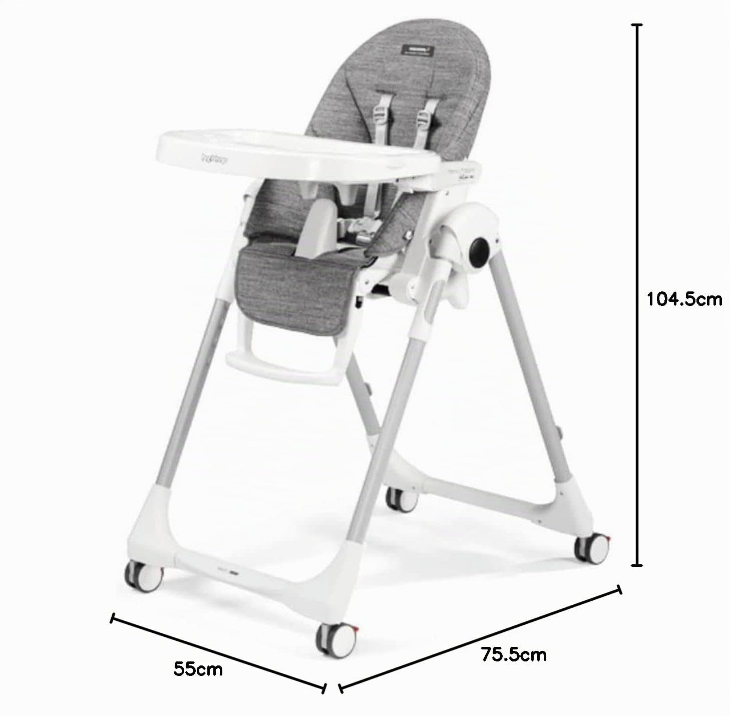 peg-perego-prima-pappa-follow-me-seggiolone-multifunzione-wonder-grey image 8